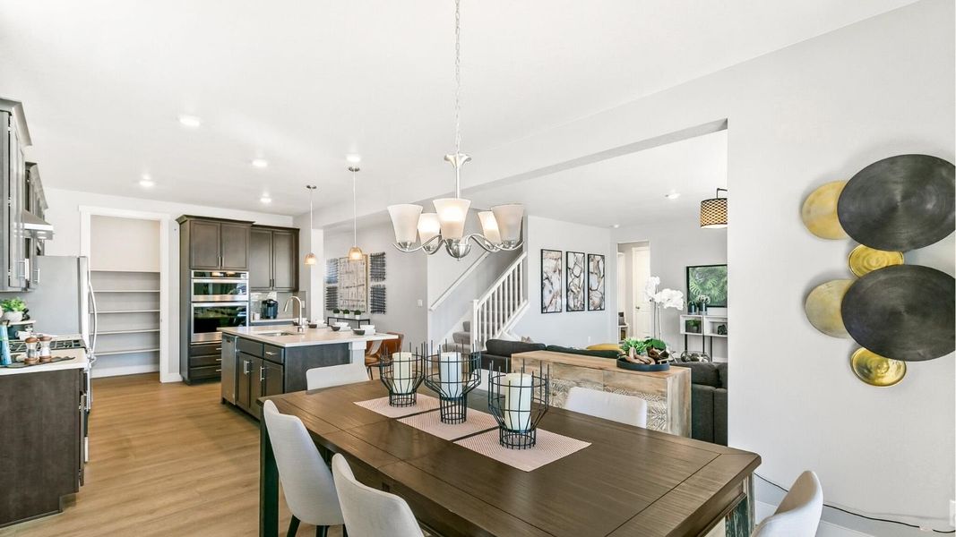 Furnished interior view inside a new home in Vantage, Berthoud (Image 10).
