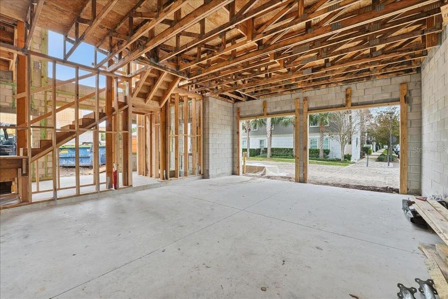 In-progress construction of a new home in , Orlando, FL (Image 42).