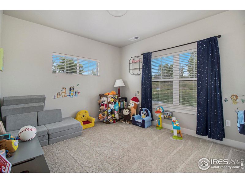 Furnished interior view inside a new home in Highlands at Fox Hill - The Flats, Longmont (Image 13). Furnished interior view inside a new home in Highlands at Fox Hill - The Flats, Longmont (Image 13).