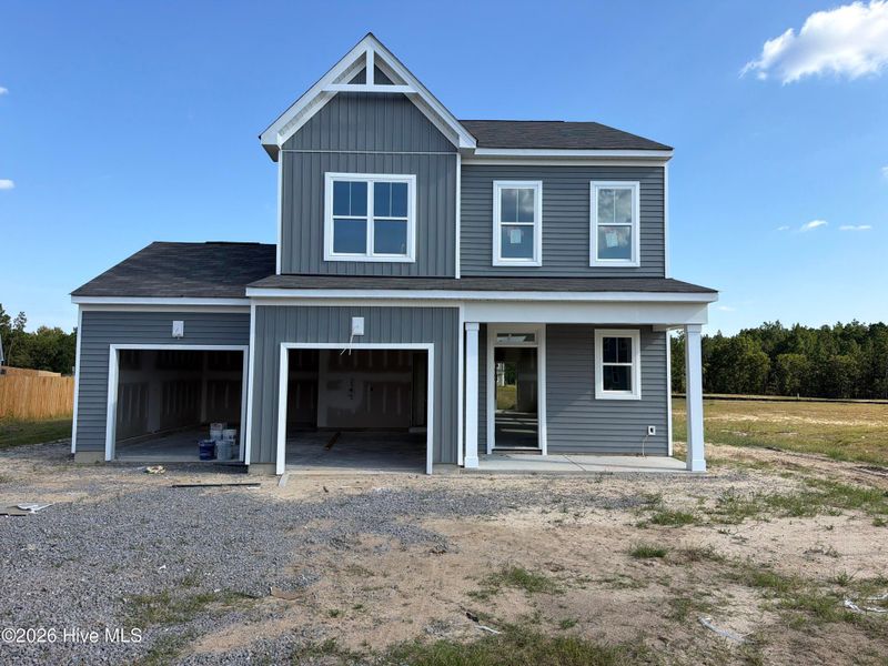 In-progress construction of a new home in Sandy Springs, Aberdeen, NC (Image 3).