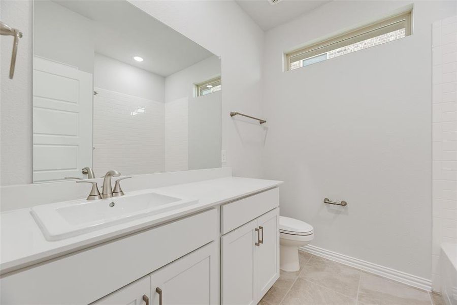 Furnished interior view inside a new home in Sutton Fields, Celina (Image 3).