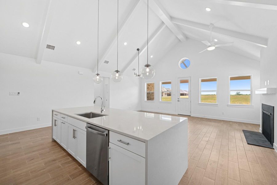 Furnished interior view inside a new home in Cane Crossing Estates, Sealy (Image 9). Furnished interior view inside a new home in Cane Crossing Estates, Sealy (Image 9).