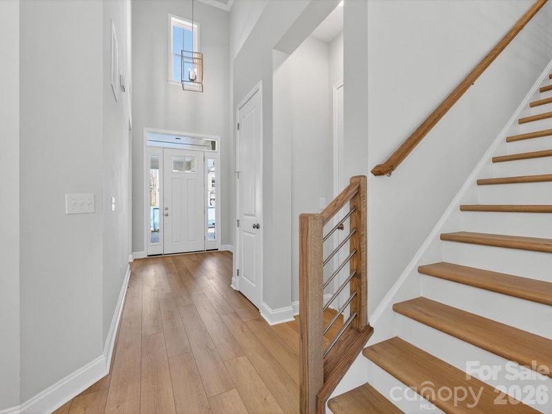 Spacious, unfurnished interior of a new home in North Creek Village, Huntersville (Image 22).