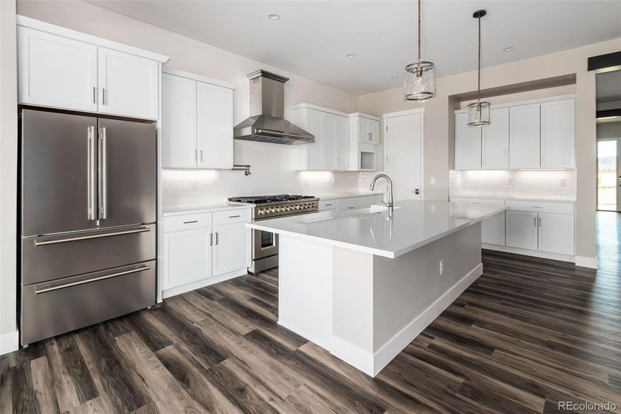 Furnished interior view inside a new home in , Castle Rock (Image 5).