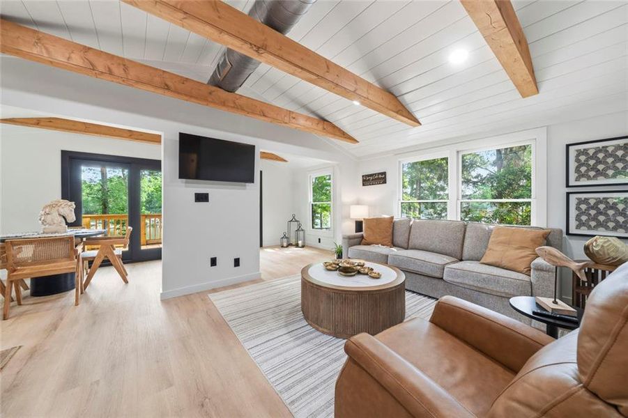 Furnished interior view inside a new home in , Eatonton (Image 11).