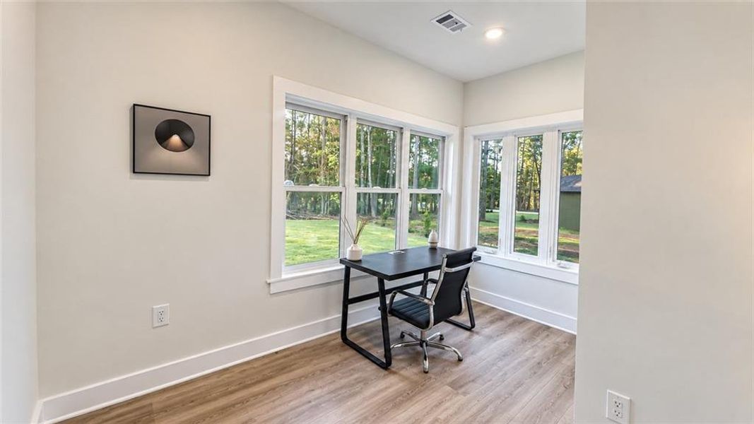 Furnished interior view inside a new home in , Winston (Image 9).