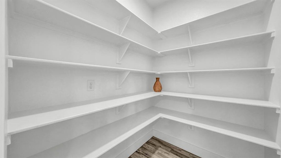 Large walk-in pantry