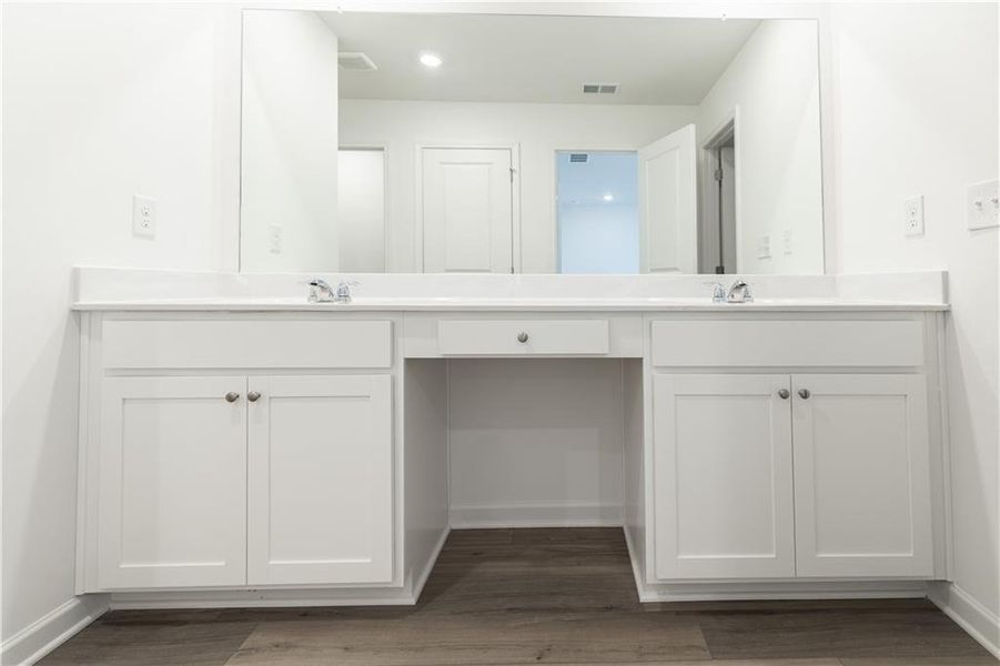 Furnished interior view inside a new home in , Buford (Image 10).