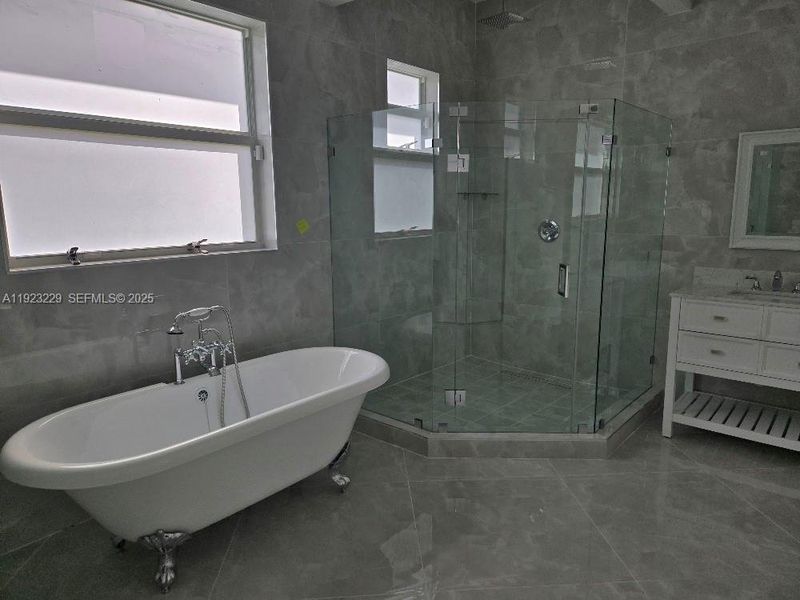 Furnished interior view inside a new home in , Miami (Image 10).