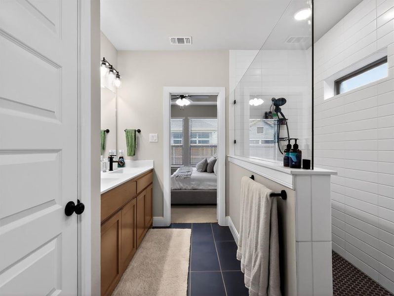 Furnished interior view inside a new home in , Royse City (Image 23).