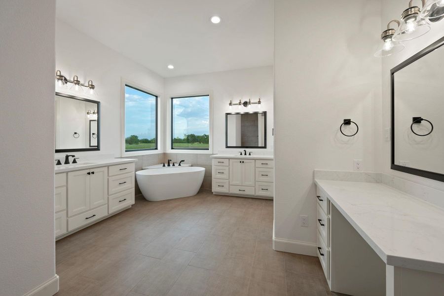 Furnished interior view inside a new home in , Bryan (Image 17).