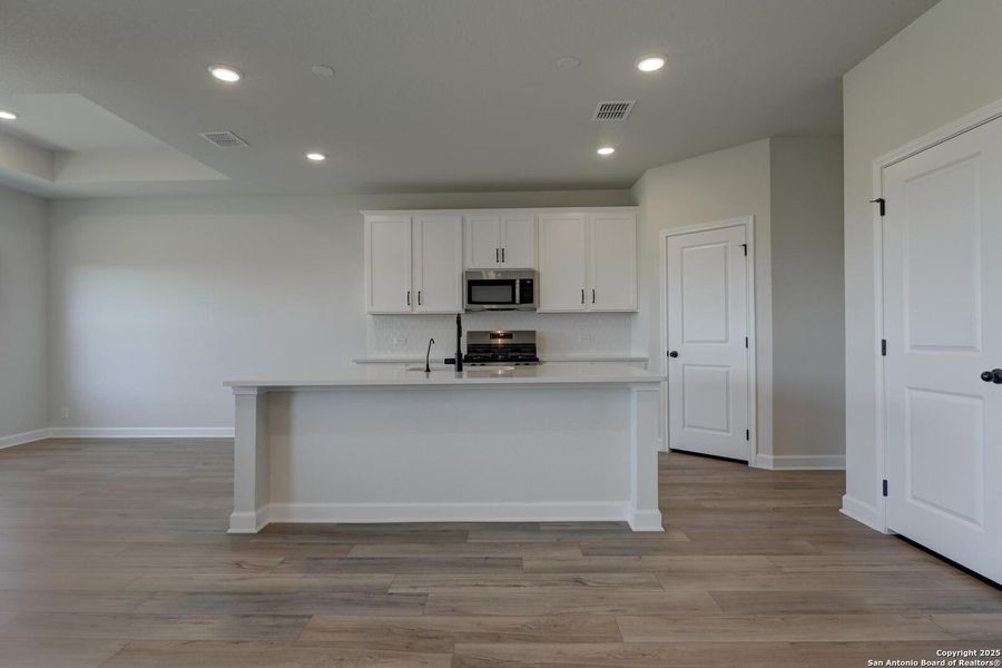 Furnished interior view inside a new home in Cordova Trails, Seguin (Image 12).