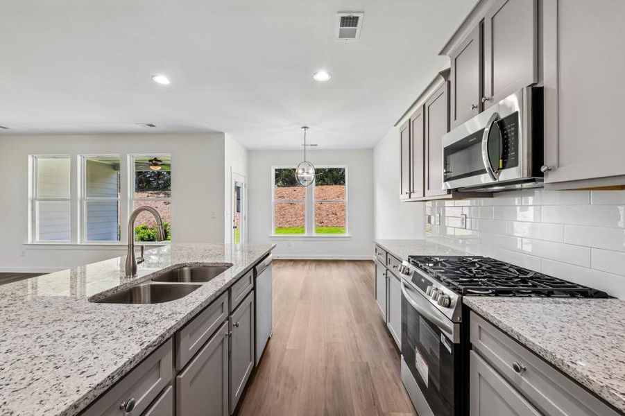 Furnished interior view inside a new home in Sutton’s Landing, Statham (Image 14).
