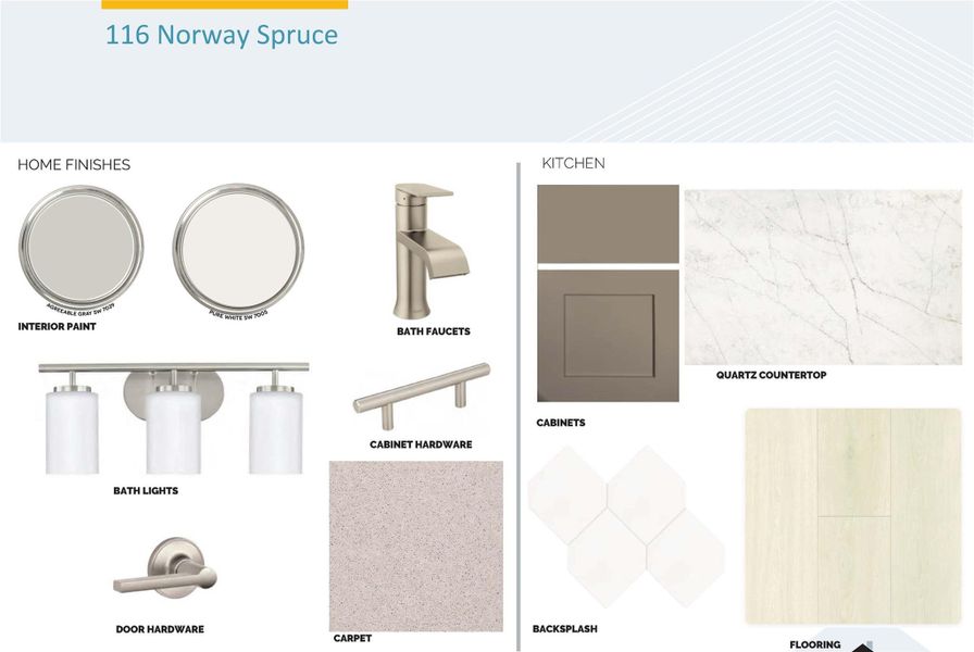 Sample of building materials used in homes in Heritage, Dripping Springs (Image 9).