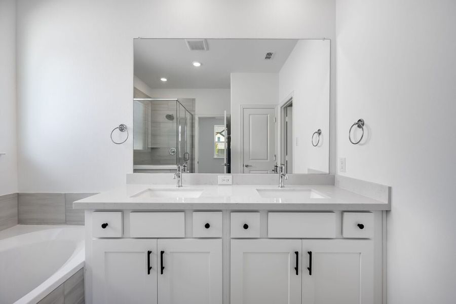 Representative furnished interior of a home built from the Eller by Taylor Morrison in Cross Creek Meadows 40s, Celina (Image 7). Representative furnished interior of a home built from the Eller by Taylor Morrison in Cross Creek Meadows 40s, Celina (Image 7).