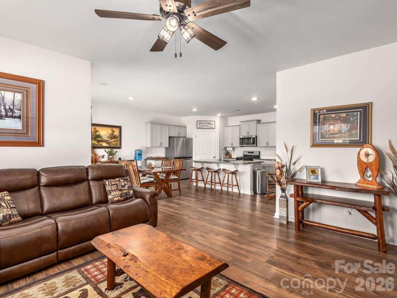 Furnished interior view inside a new home in , Fletcher (Image 5). Furnished interior view inside a new home in , Fletcher (Image 5).