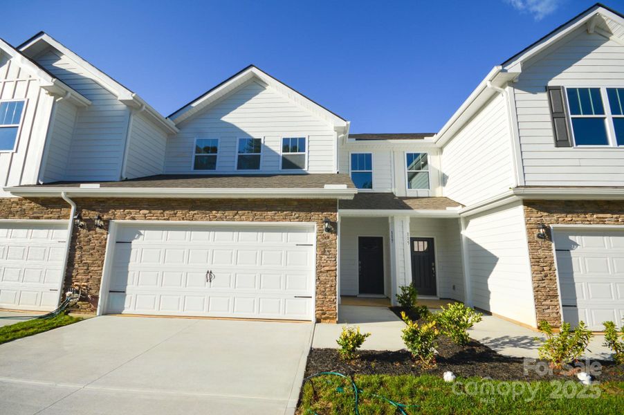 Exterior details and patio area of a home in Pleasant Grove, Weaverville (Image 3).