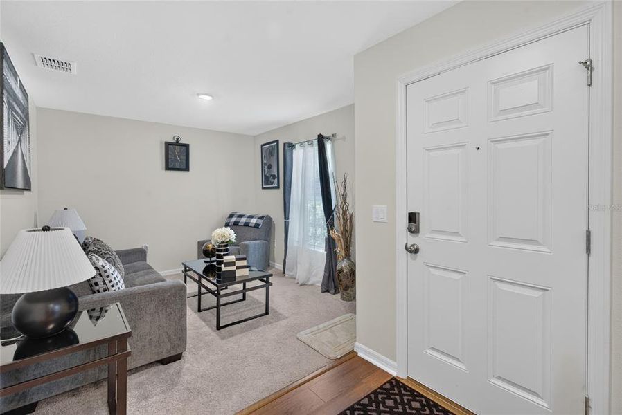 Furnished interior view inside a new home in Ocala, Ocala (Image 6). Furnished interior view inside a new home in Ocala, Ocala (Image 6).