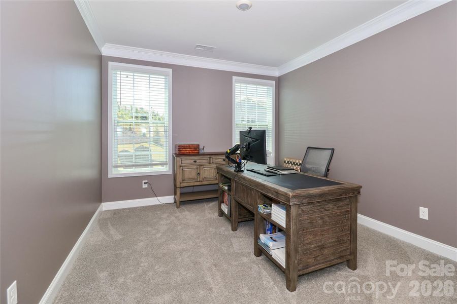 Furnished interior view inside a new home in Falls Cove, Troutman (Image 33).