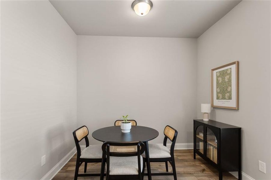Furnished interior view inside a new home in Terrace at Riverview Landing, Smyrna (Image 33).