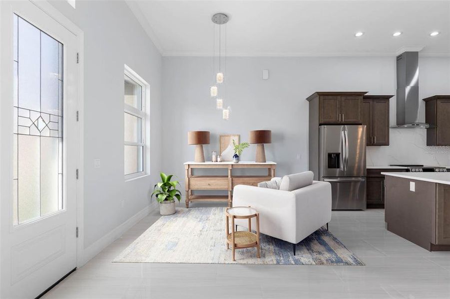 Furnished interior view inside a new home in , Palm Coast (Image 7).