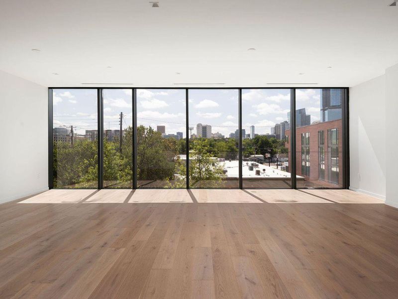 Spacious, unfurnished interior of a new home in The Colorfield, Austin (Image 20).