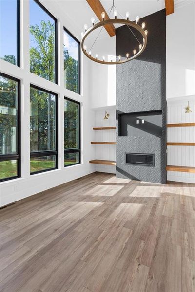 Spacious, unfurnished interior of a new home in , Woodstock (Image 36).