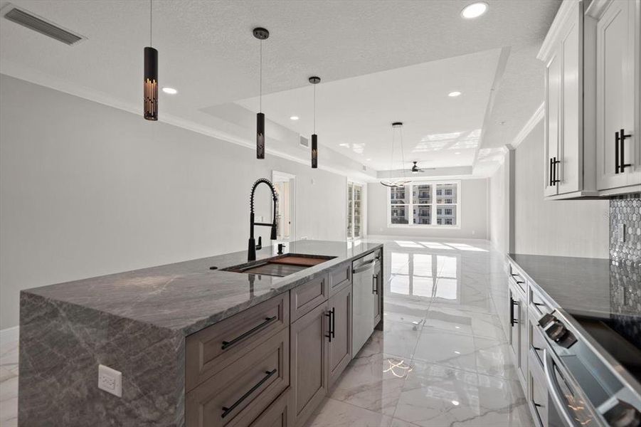 Furnished interior view inside a new home in , Clearwater (Image 10).