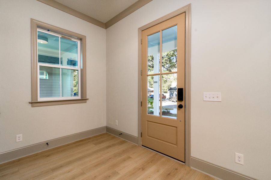Spacious, unfurnished interior of a new home in , Charleston (Image 32).
