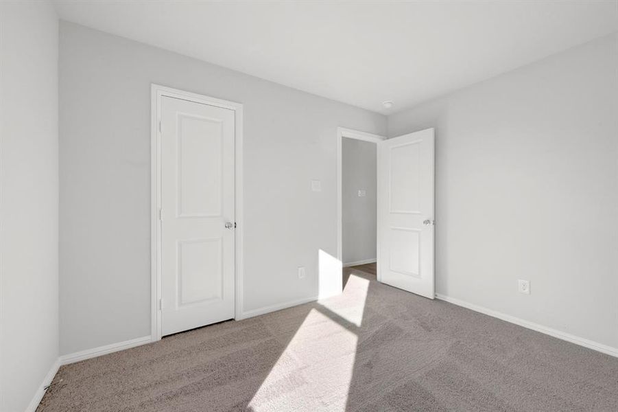 Spacious, unfurnished interior of a new home in Meadow Park, Denton (Image 39). Spacious, unfurnished interior of a new home in Meadow Park, Denton (Image 39).