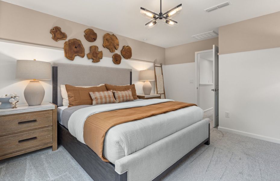 Furnished interior view inside a new home in Westford, Sanford (Image 13).