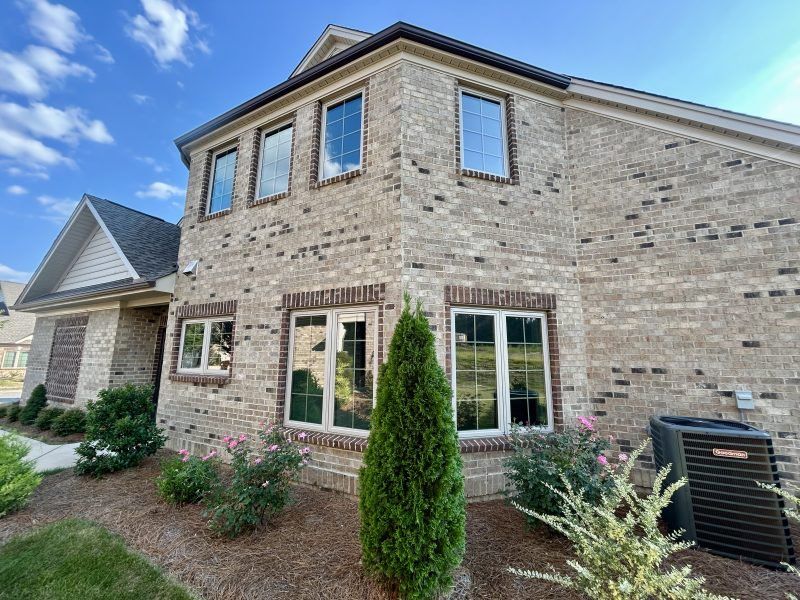 Exterior details and patio area of a home in Trellises, High Point (Image 3).