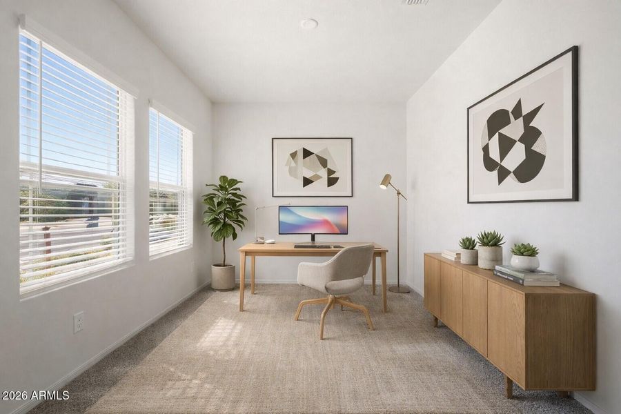 Virtual Staged Office