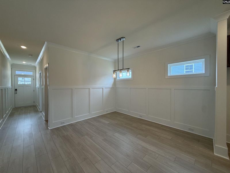 Spacious, unfurnished interior of a new home in Cottages at Roofs Pond, West Columbia (Image 53).
