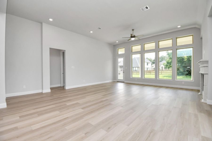 Spacious, unfurnished interior of a new home in Timber Hollow: Heritage Collection, Magnolia (Image 26). Spacious, unfurnished interior of a new home in Timber Hollow: Heritage Collection, Magnolia (Image 26).