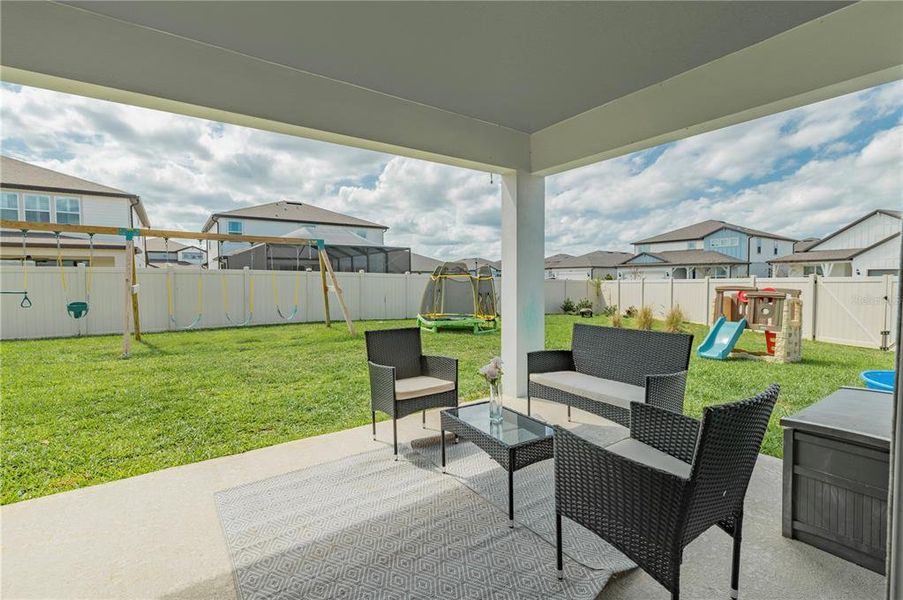 Exterior details and patio area of a home in , Land O' Lakes (Image 3). Exterior details and patio area of a home in , Land O' Lakes (Image 3).