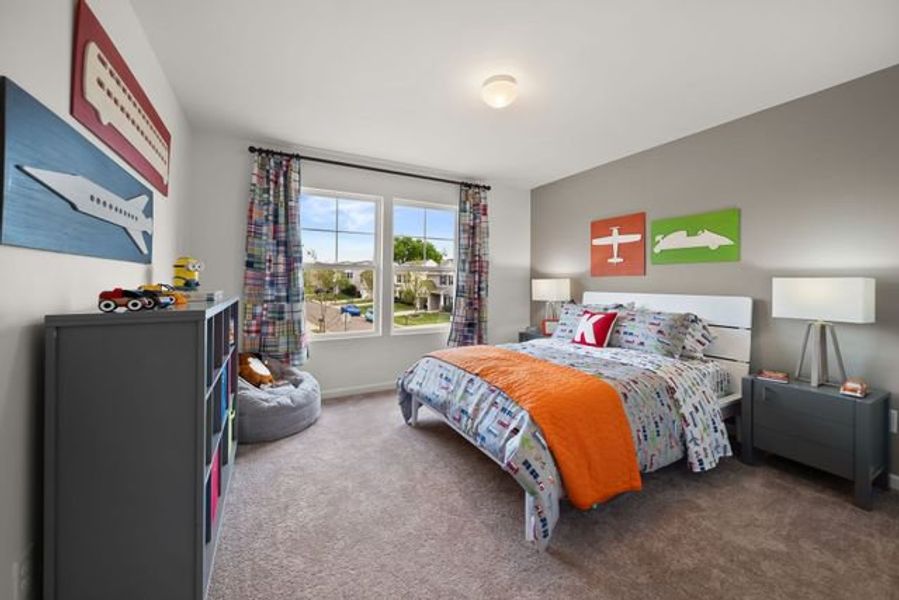 Representative furnished interior of a home built from the Dawson by True Homes in Tanglewood East, Angier (Image 22).