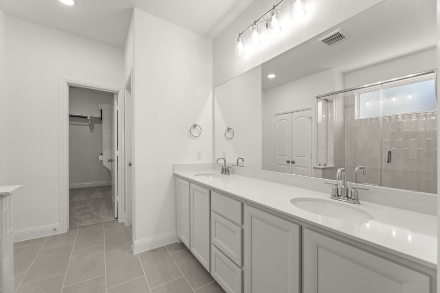 Furnished interior view inside a new home in The Reserve at Spiritas Ranch, Little Elm (Image 8).