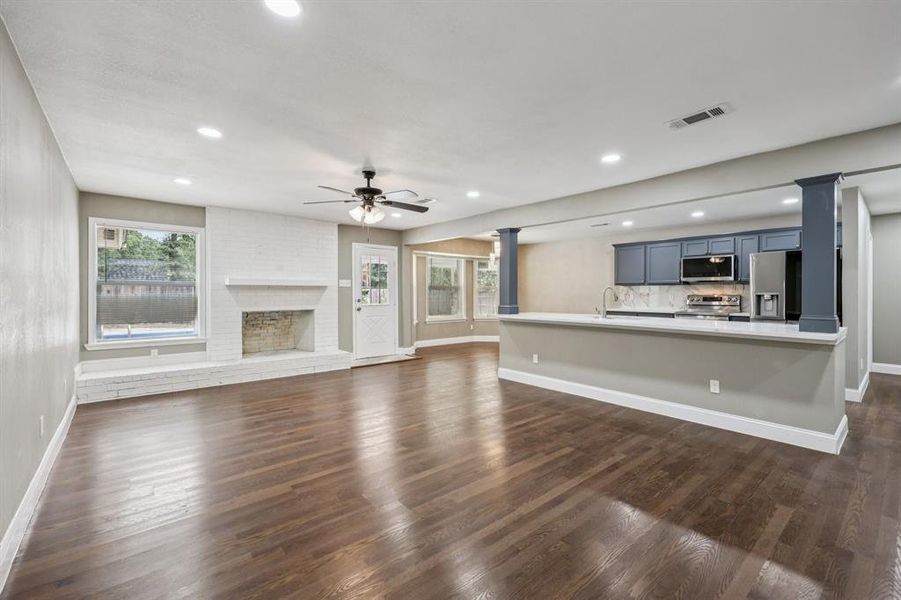 Spacious, unfurnished interior of a new home in , Azle (Image 18). Spacious, unfurnished interior of a new home in , Azle (Image 18).