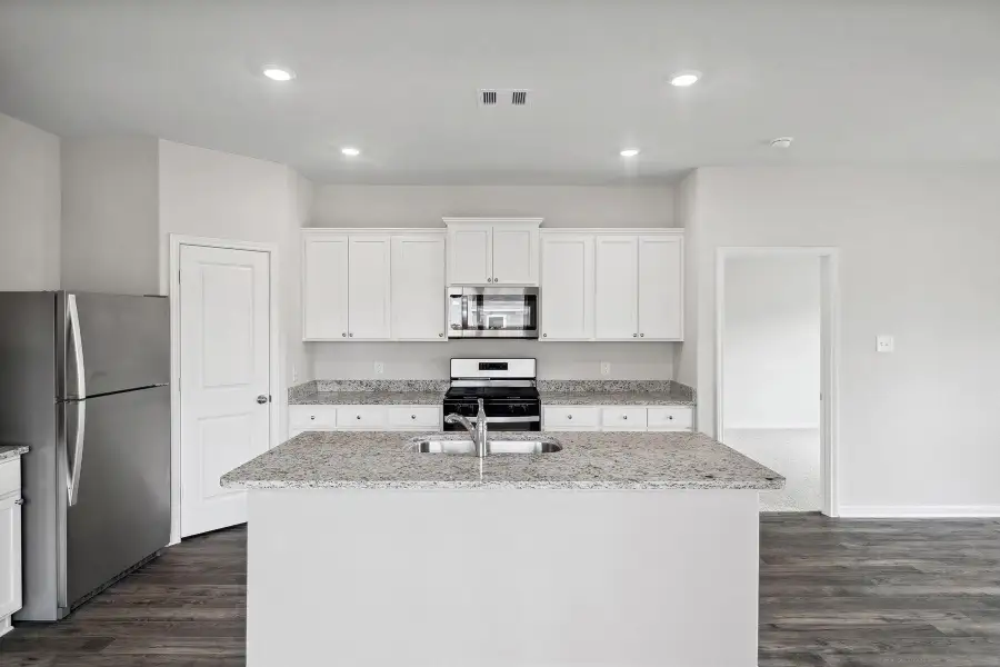 Furnished interior view inside a new home in Magnolia Woods, Magnolia (Image 3). Furnished interior view inside a new home in Magnolia Woods, Magnolia (Image 3).