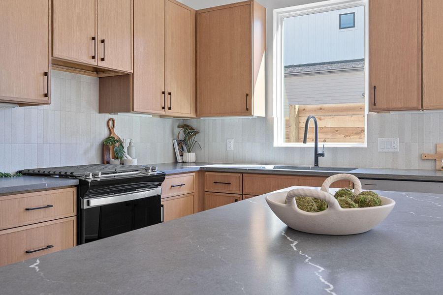 Furnished interior view inside a new home in , Austin (Image 15). Furnished interior view inside a new home in , Austin (Image 15).