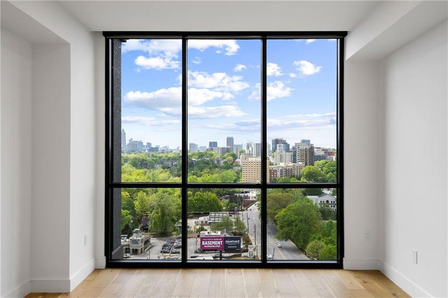 Spacious, unfurnished interior of a new home in The Dillon Buckhead, Atlanta (Image 12).