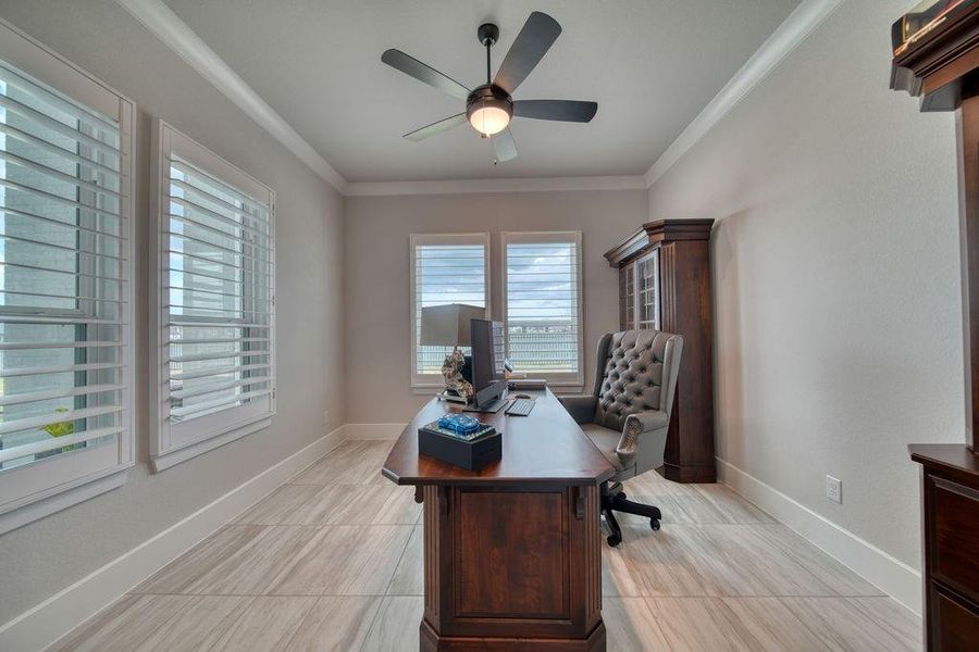 Furnished interior view inside a new home in , Friendswood (Image 3).