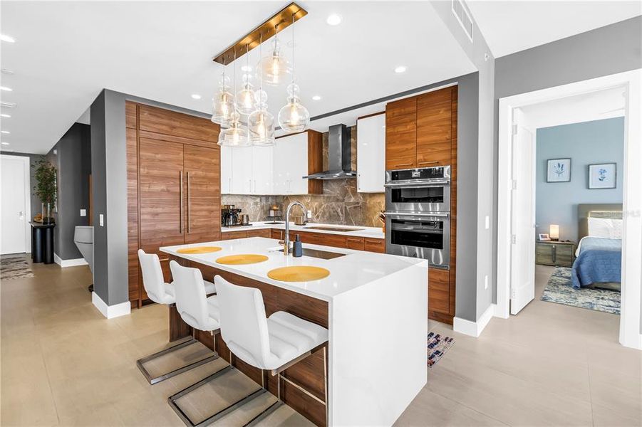 Furnished interior view inside a new home in Saltaire, St. Petersburg (Image 14).