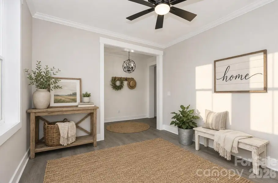 Furnished interior view inside a new home in , Kings Mountain (Image 17).