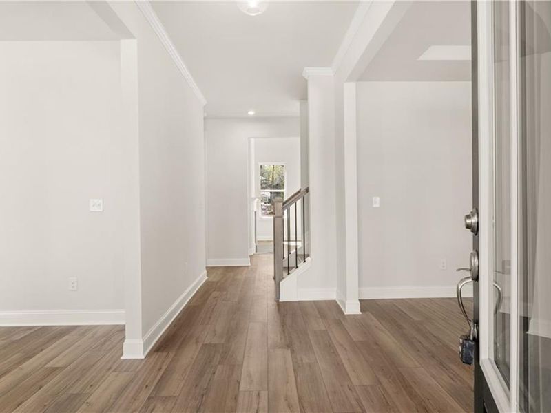 Spacious, unfurnished interior of a new home in Melody Lakeside Estates, Buford (Image 14).