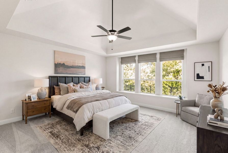 Furnished interior view inside a new home in Park Hills, Rockwall (Image 12).
