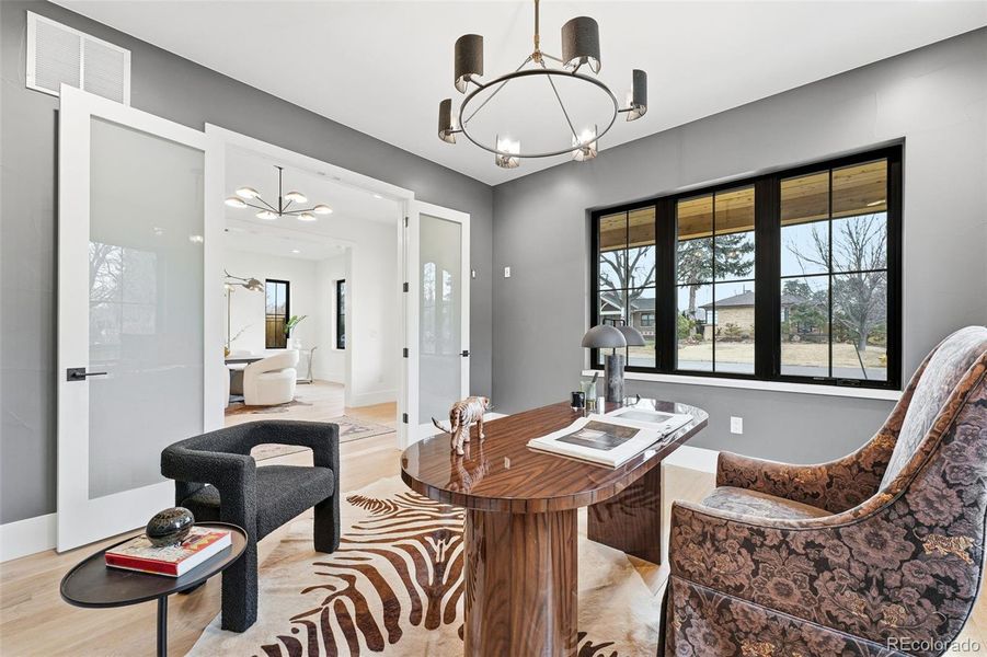 Furnished interior view inside a new home in , Denver (Image 34). Furnished interior view inside a new home in , Denver (Image 34).