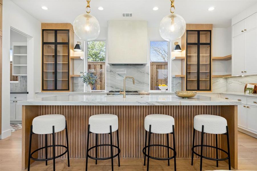 Furnished interior view inside a new home in , Dallas (Image 31).