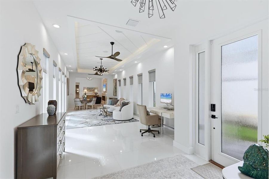 Furnished interior view inside a new home in , Bradenton (Image 4).
